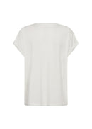 Marica Front Print T-Shirt - Aqua