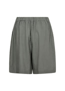 Ina Linen Mix Loose Shorts - Misty