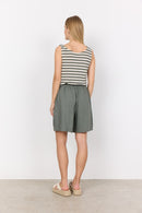 Ina Linen Mix Loose Shorts - Misty