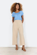 Siham 36 Wide Trouser - Sand