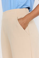 Siham 36 Wide Trouser - Sand