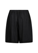 Ina Linen Mix Loose Shorts - Black