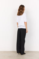 Dollie 786 V Neck Jumper - White Combi