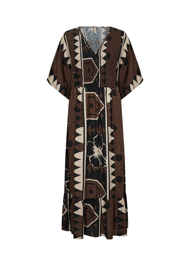 Rosalie 3 Dress - Hot Fudge Combi