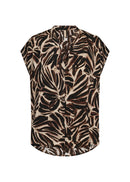 Roksana 2 Blouse - Hot Fudge Combi