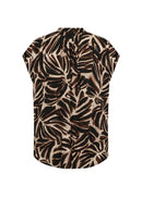 Roksana 2 Blouse - Hot Fudge Combi