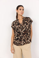 Roksana 2 Blouse - Hot Fudge Combi