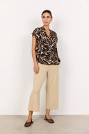 Roksana 2 Blouse - Hot Fudge Combi