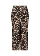 Roksana 5 Print Trousers - Hot Fudge Combi