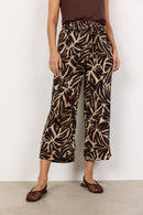 Roksana 5 Print Trousers - Hot Fudge Combi