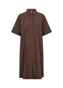 Netti 100 Dress - Hot Fudge