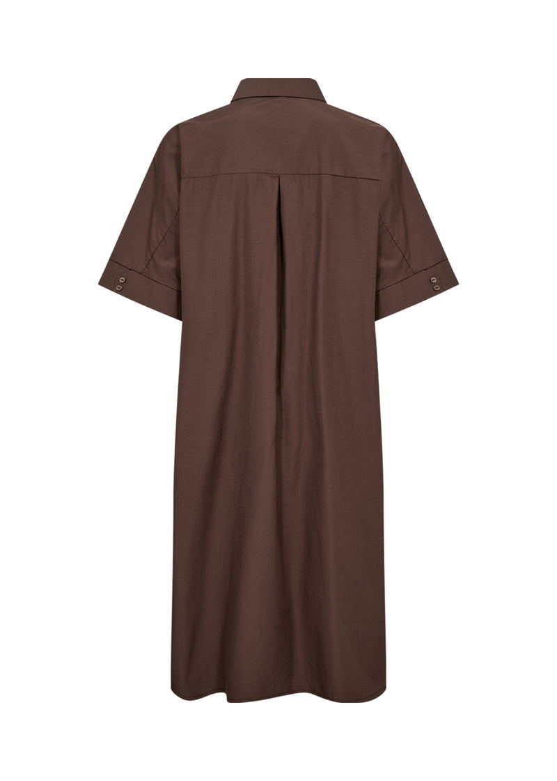 Netti 100 Dress - Hot Fudge