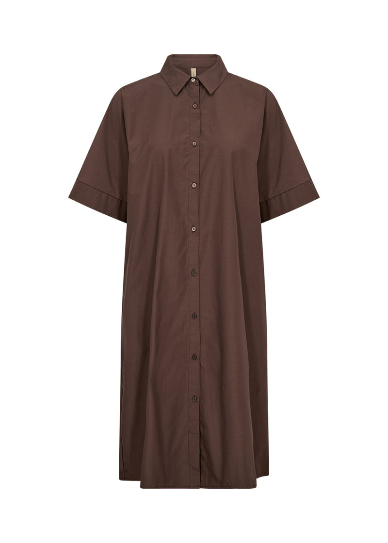 Netti 100 Dress - Hot Fudge