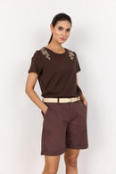 Rovena 1 Shorts - Hot Fudge