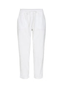 Cissie 10 Crop Trouser - White