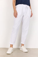 Cissie 10 Crop Trouser - White