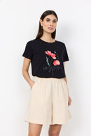 Cissie 55 Flared Shorts - Sand