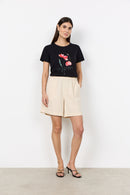 Cissie 55 Flared Shorts - Sand