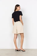 Cissie 55 Flared Shorts - Sand