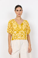 Felone 2 Floral Print Shirt - Golden Fleece Combi