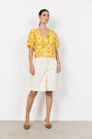 Felone 2 Floral Print Shirt - Golden Fleece Combi