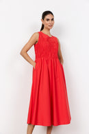 Netti 107 Ruched Dress - Bittersweet