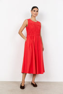 Netti 107 Ruched Dress - Bittersweet