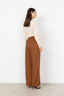 Rozelia 4 Wide Leg Trousers - Toffee