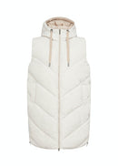 Nina 21 Quilted Gilet - Cream