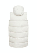 Nina 21 Quilted Gilet - Cream