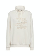 Banu Drawstring Sweatshirt - Cream