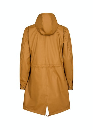 Alexa 1 Hooded Raincoat - Golden Yellow