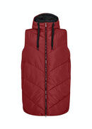 Nina 21 Quilted Gilet - Cardinal