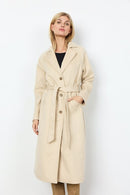 Madelon 1 Wool Trenchcoat - Sand