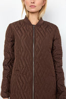 Fenya 10 Quilted Jacket - Coffee