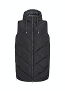 Nina 21 Quilted Gilet - Black