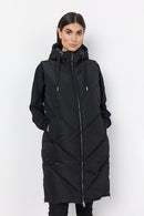 Nina 21 Quilted Gilet - Black