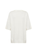 Dollie 790 V Neck Jumper - Offwhite