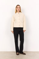 Shaima 1 Button Jacket - Cream
