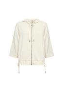 Banu 249 Zipped Hoodie - Sand