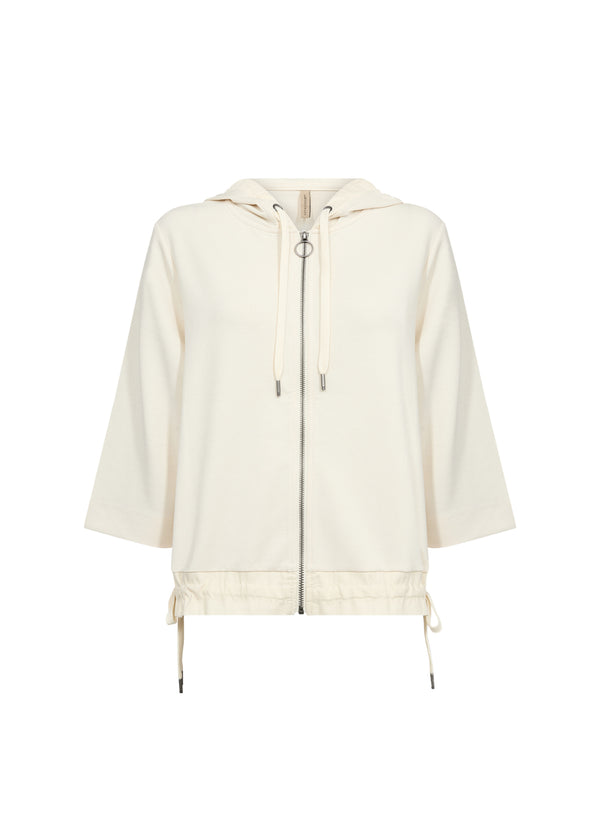 Banu 249 Zipped Hoodie - Sand