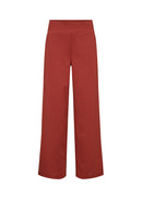 Siham 48 Wide Leg Trouser - Mineral Red