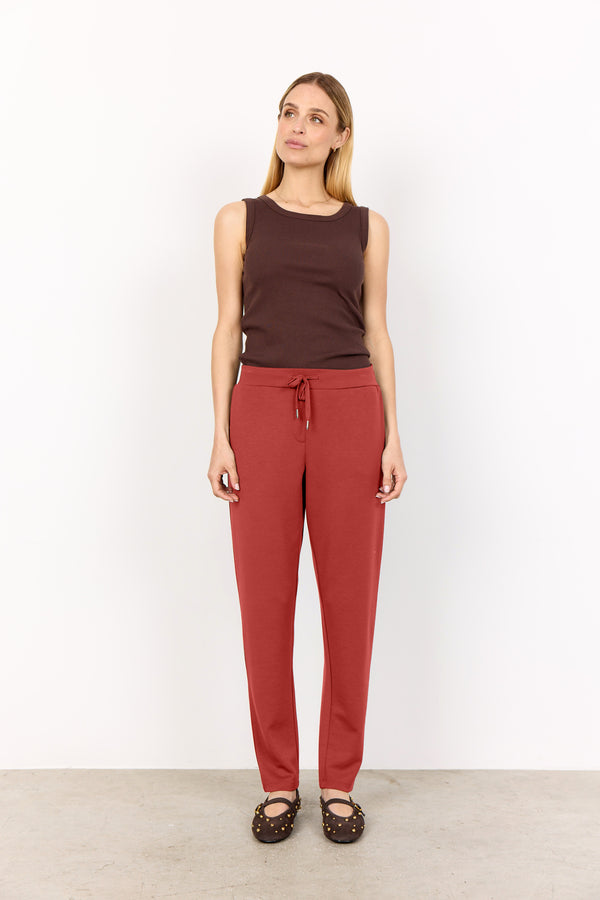 Banu 157 Trouser - Mineral Red