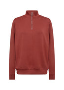 Banu 187 1/2 Zip Sweatshirt - Mineral Red