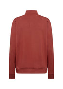 Banu 187 1/2 Zip Sweatshirt - Mineral Red