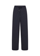 Siri 3 Striped Jogger - Navy Combi