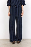 Siri 3 Striped Jogger - Navy Combi