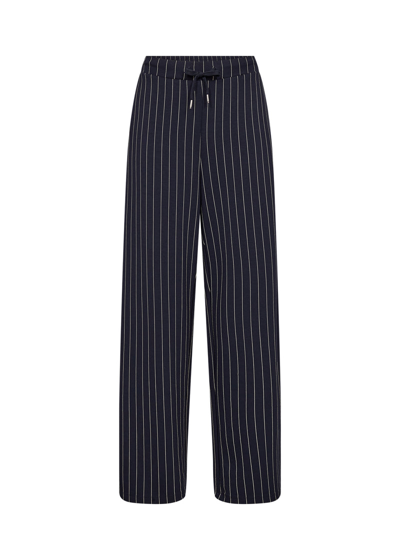 Siri 3 Striped Jogger - Navy Combi