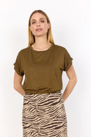 Marica 336 RoundNeck T-Shirt - Misty Olive