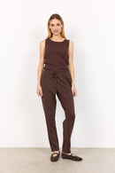 Banu 157 Trouser - Hot Fudge
